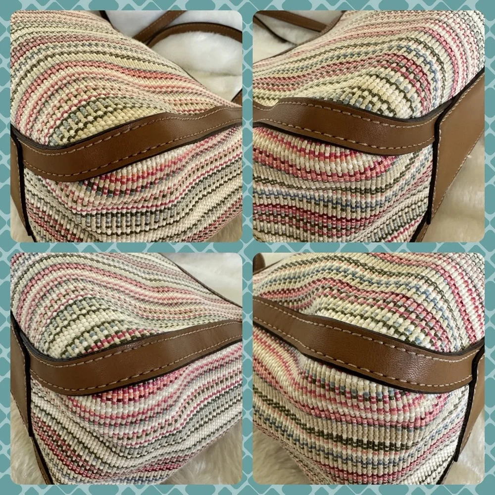 Fossil Striped Multicolor Shoulder Bag - Picture 8 of 12